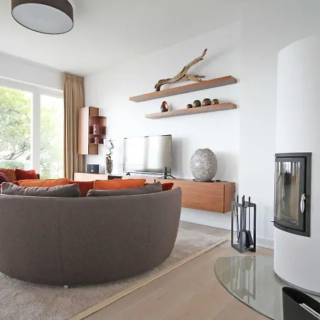 别墅 Ostseeresidenz Sassnitz - Wg 18 Mit Kamin, Sauna, Terrasse, Meerblick *