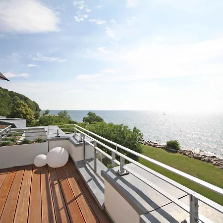 Ostseeresidenz Sassnitz - Wg 18 Mit Kamin, Sauna, Terrasse, Meerblick 萨斯尼茨