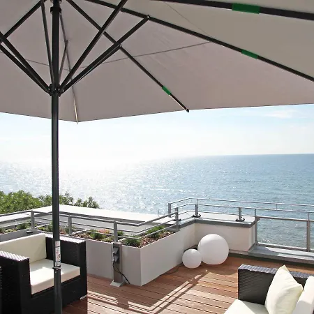别墅 Ostseeresidenz Sassnitz - Wg 18 Mit Kamin, Sauna, Terrasse, Meerblick *