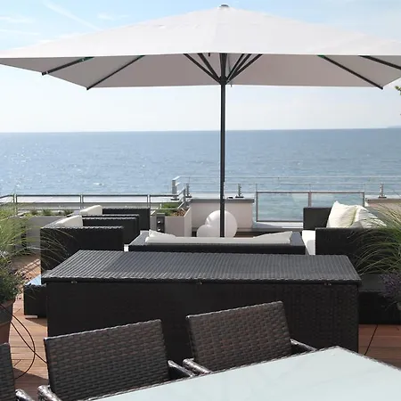 Ostseeresidenz Sassnitz - Wg 18 Mit Kamin, Sauna, Terrasse, Meerblick * 萨斯尼茨