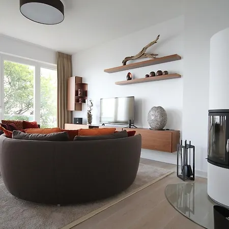 别墅 Ostseeresidenz Sassnitz - Wg 18 Mit Kamin, Sauna, Terrasse, Meerblick