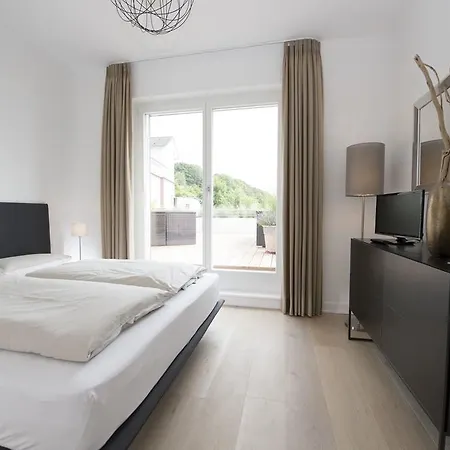 וילה Ostseeresidenz Sassnitz - Wg 18 Mit Kamin, Sauna, Terrasse, Meerblick