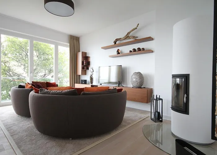 Villa Ostseeresidenz Sassnitz - Wg 18 Mit Kamin, Sauna, Terrasse, Meerblick